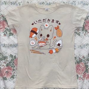 Kawaii Ramen Cat Shirt